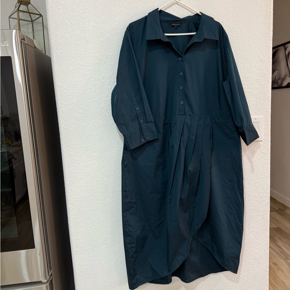 Universal Standard Teal Dress sizes larger 22/24